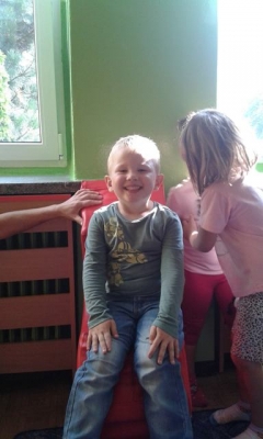 Wesołe przedszkolaki