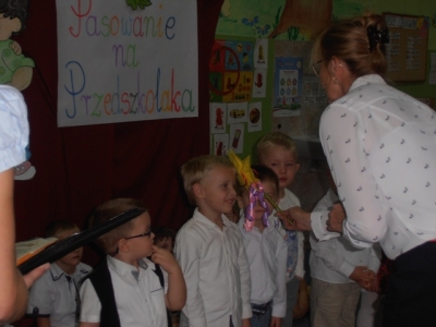Pasowanie na przedszkolaka