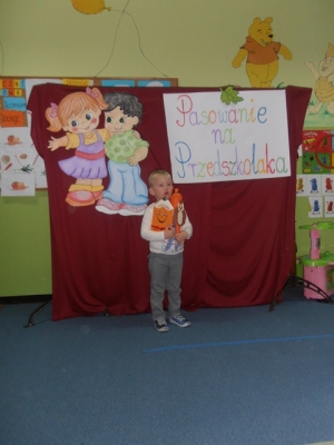 Pasowanie na przedszkolaka