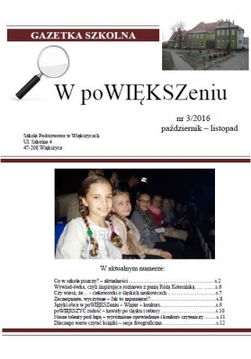 gazetka szkolna