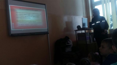 Odwiedziny strażaków