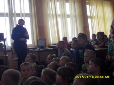 Odwiedziny strażaków