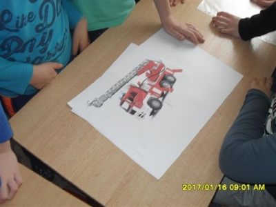 Odwiedziny strażaków