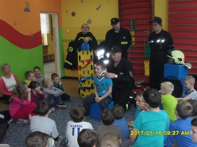 Odwiedziny strażaków