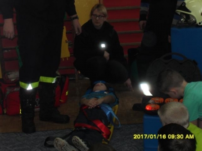 Odwiedziny strażaków