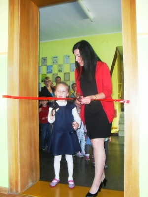 Uroczyste otwarcie sali dla Publicznego Przedszkola w Większycach