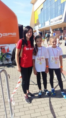 bieg uliczny gaz system