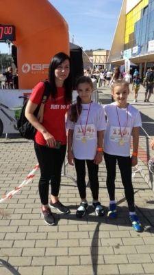 bieg uliczny gaz system