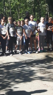 bieg uliczny gaz system