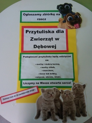zbiorka dla Przytuliska