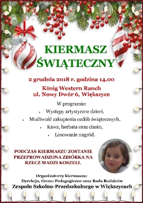 Kiermasz swiateczny 2018