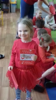 WALENTYNKI W PRZEDSZKOLU