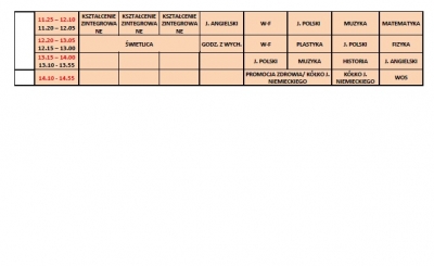 Plan lekcji 2019/2020 aktualny