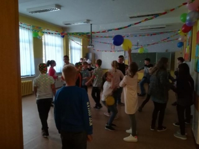 Dyskoteka Dzień Chłopaka i otrzęsiny klasy 4
