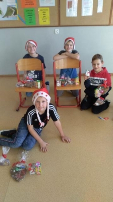 Mikołajki w klasach IV-VIII