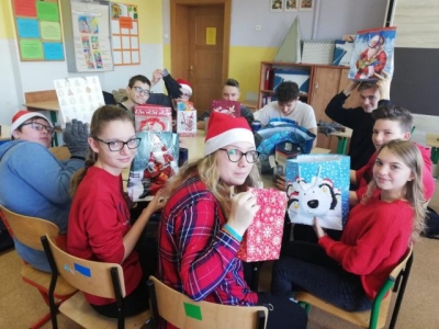 Mikołajki w klasach IV-VIII