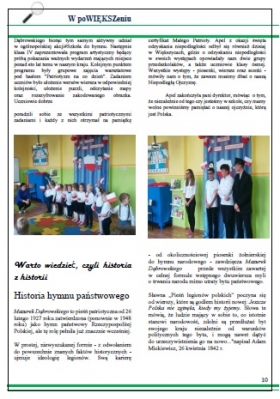 gazetka szkolna listopad 2019