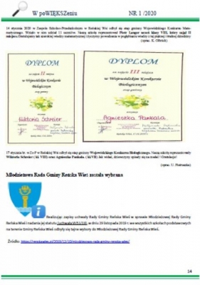 gazetka szkolna nr 1 2020
