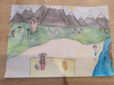 konkurs plastyczno - językowy