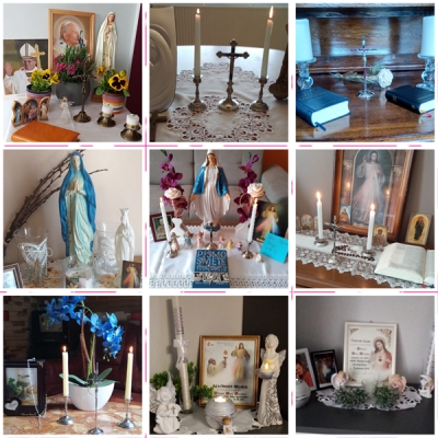 ołtarzyki  domowe 2020