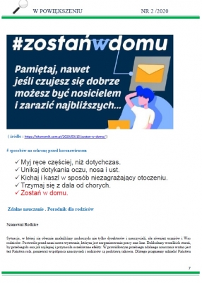 Gazetka szkolna nr 2/2020