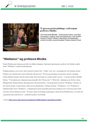 Gazetka szkolna nr 2/2020