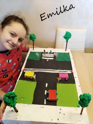 Makiety skrzyżowania drogowe