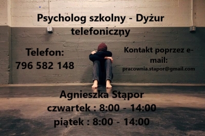 dyżur psychologa