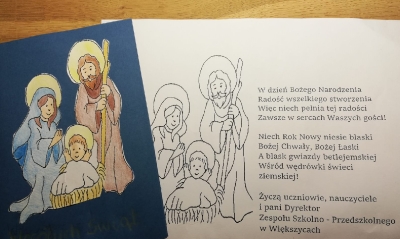 Kartki dla seniorów na święta