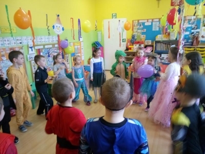 bal karnawałowy w przedszkolu 2021