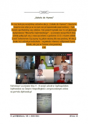 gazetka szkolna nr 1 2021