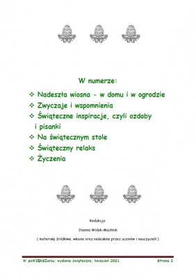 gazetka szkolna nr 3 2021