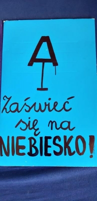 „ŚWIATOWY  DZIEŃ  ŚWIADOMOŚCI AUTYZMU”