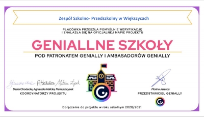 Geniallne Szkoły na mapie
