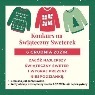 Świąteczny sweterek