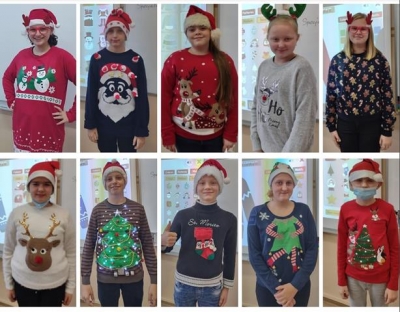 Świąteczny sweterek