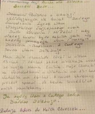 Szlachetna Paczka dla dziecka więźnia