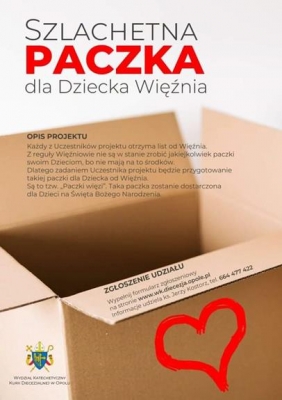 Szlachetna Paczka dla dziecka więźnia