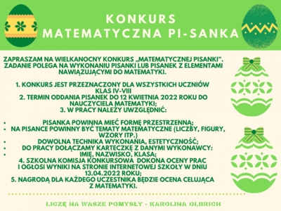 Matematyczna pisanka