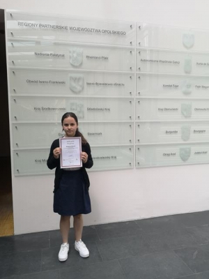 Wręczenie nagród w Wojewódzkim Konkursie Języka Niemieckiego