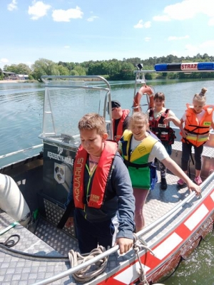 pokaz strażaków - Dębowa