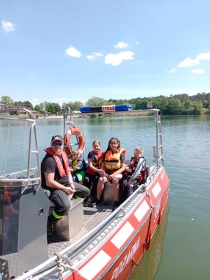 pokaz strażaków - Dębowa