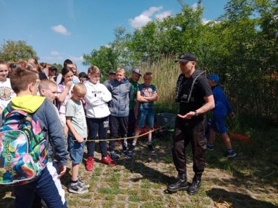 pokaz strażaków - Dębowa