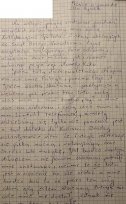 Paczka dla dziecka więźnia