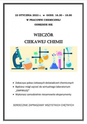 Wieczór ciekawej chemii