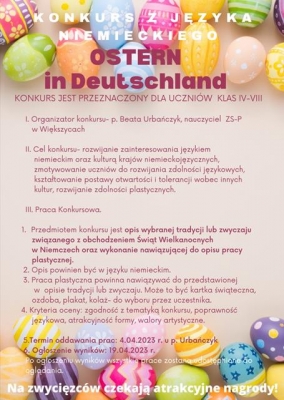 konkurs wielkanocny z języka niemieckiego