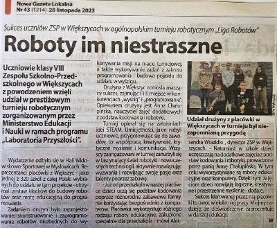 Gazeta Lokalna Listopad 2023