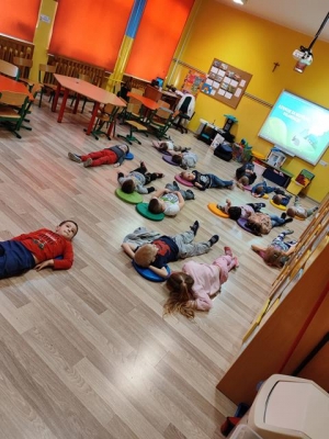 zajęcia z relaksacji dla grupy \