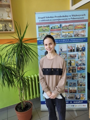 Laureatka Wojewódzkiego Konkursu z Języka Niemieckiego 2025