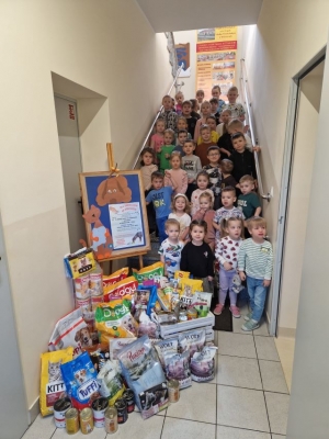 Podsumowanie akcji charytatywnej „Dla zwierzaków od Dzieciaków”